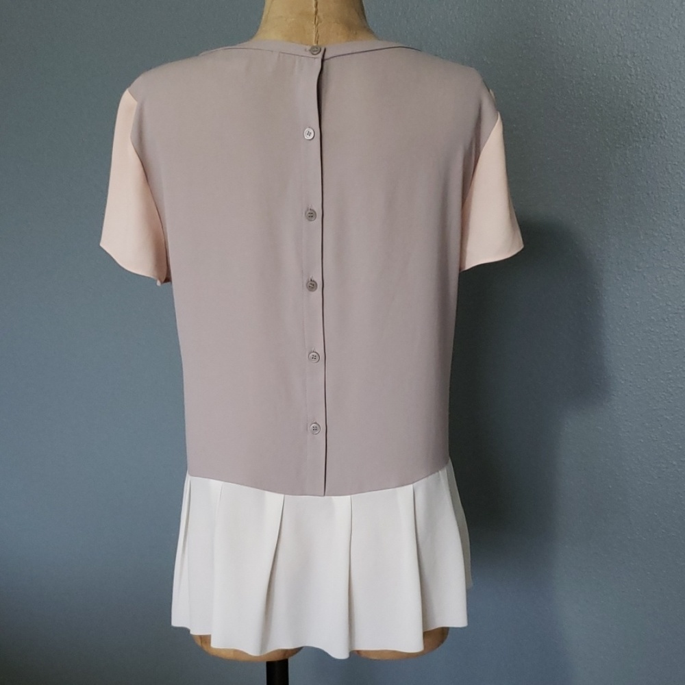 🎈 3 for $10. LOFT dressy top career blouse size M - Picture 2 of 7